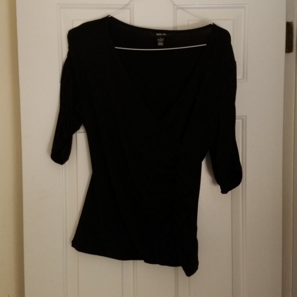 Black dress shirt